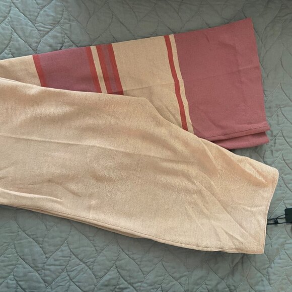 MIU MIU Pink Petal Stripes Pants with tags - Picture 2 of 7